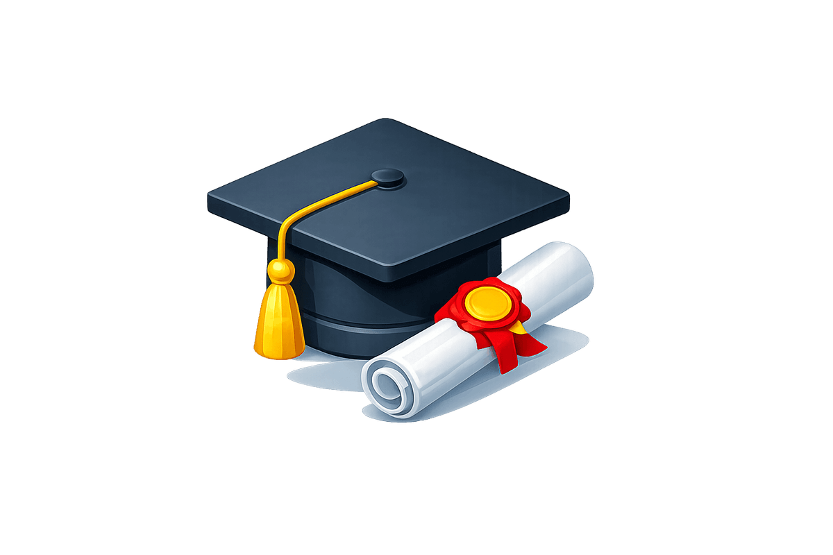 Graduation cap illustration